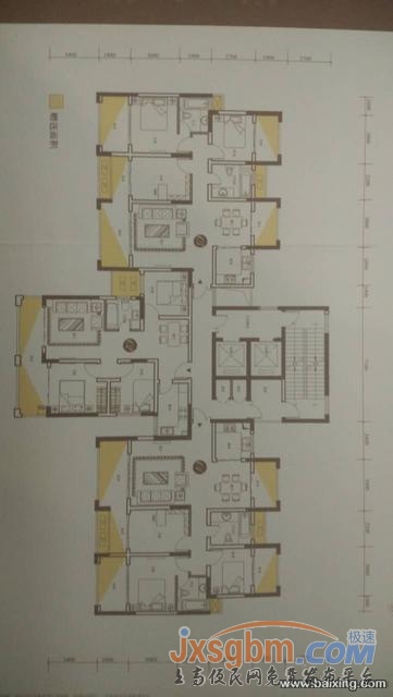 新城國際 3室2廳2衛 毛坯房