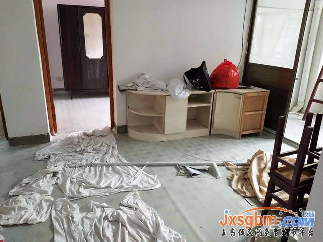 上高惠興花苑4樓兩室配有部分家具家電好停車