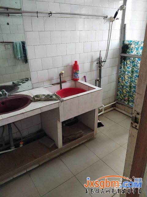 上高朗潤超市旁普裝4樓三室家私全配兩空調帶車庫安靜