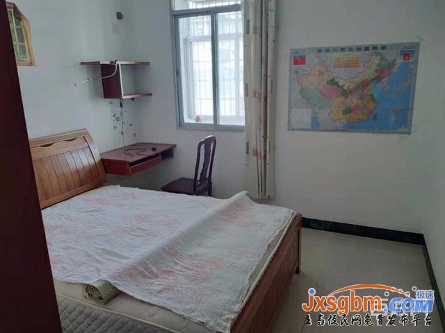 上高清華園小區四樓兩房家具家電全配帶車庫讀書近