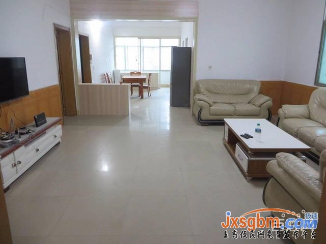 上高四中旁邊3樓翻新裝修三室家具家電全配用天燃氣