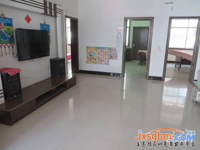 上高錦園小區三樓三房朝南無暗間產權車庫20證件全可按揭