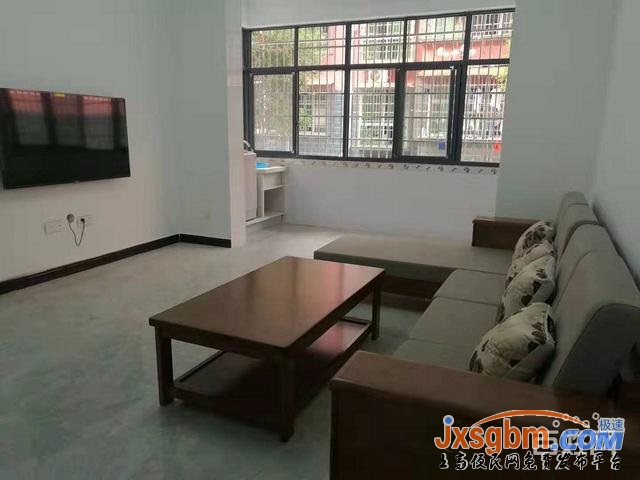 上高友誼小區二樓三房全新家具家電全配帶車庫安靜