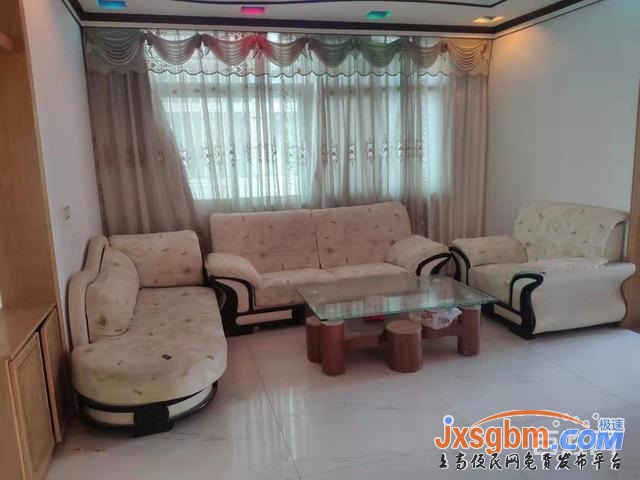 上高華盛酒店附近5樓三房朝南家具家電全配兩空調三床