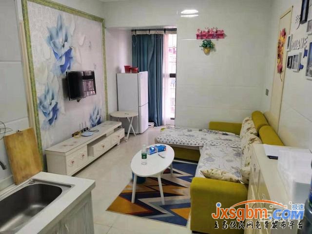 上高紫金國際電梯房精裝修一室家具家電全配帶廚房