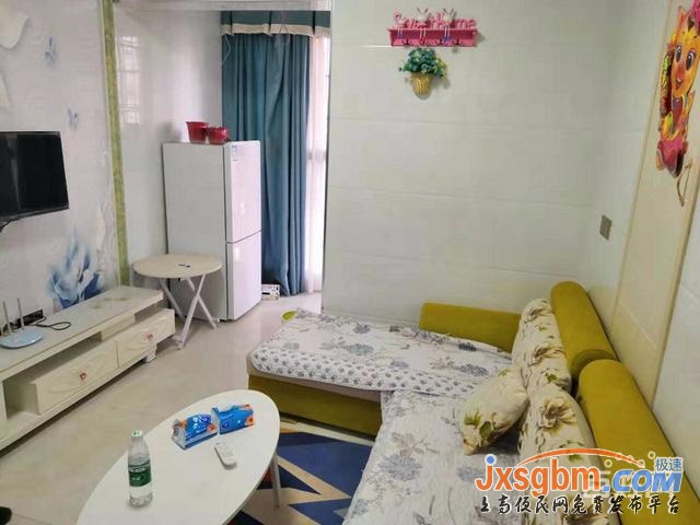 上高紫金國際電梯房精裝修一室家具家電全配帶廚房